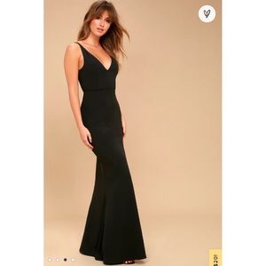 Lulus Melora Black Sleeveless Maxi Dress Size M